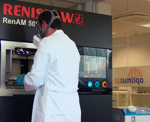 RenAM 500S — Optimus3D 설치 모습